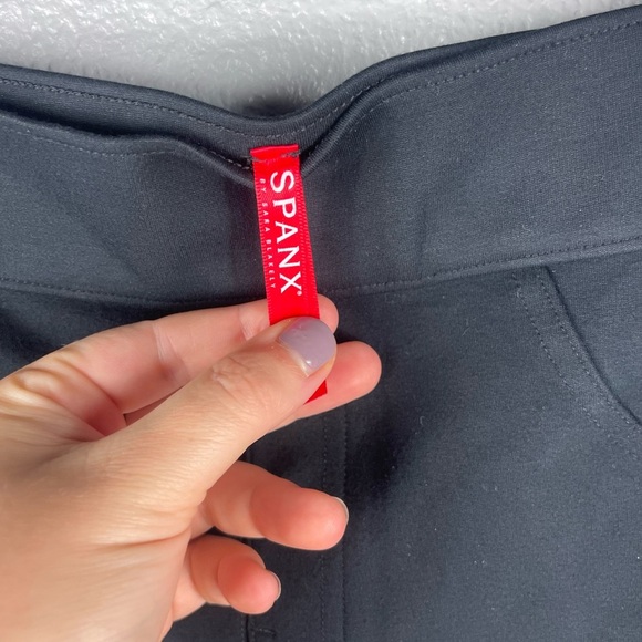 Spanx The Perfect Pant Women’s Small Black Straight Ankle Minimalist Career - Picture 4 of 13